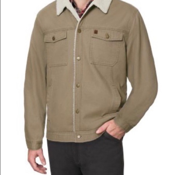 Coleman’s Twill Sherpa Lined Workwear Jacket XL - Picture 2 of 4